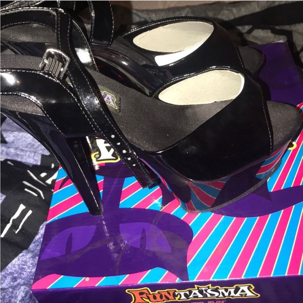 Funtasma Black Elegant Heels